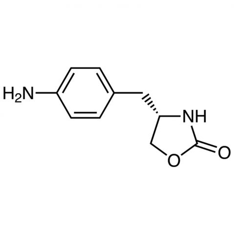 (S)-4-(4-Aminobenzyl)-2(1H)-oxazolidinone Chemical Structure