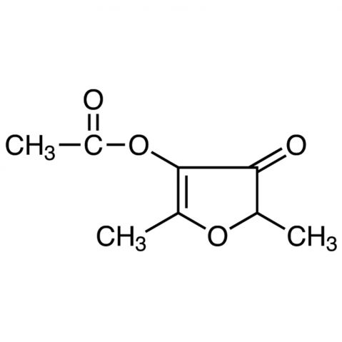 4-Acetoxy-2,5-dimethyl-3(2H)-furanone Chemical Structure