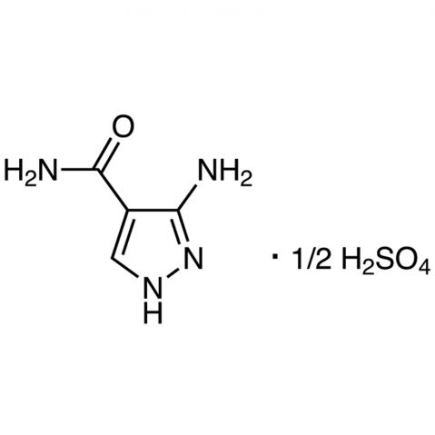 3-Amino-4-pyrazolecarboxamide hemisulfate salt Chemical Structure