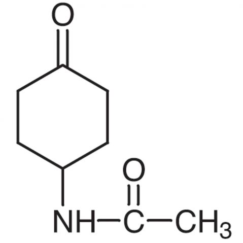 4-Acetamidocyclohexanone التركيب الكيميائي