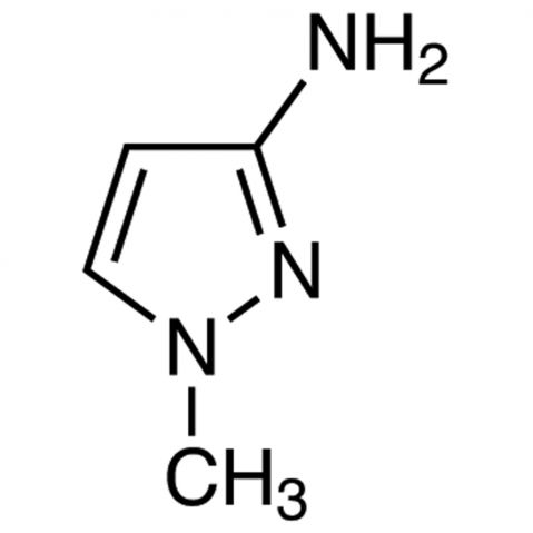 3-Amino-1-methylpyrazole التركيب الكيميائي