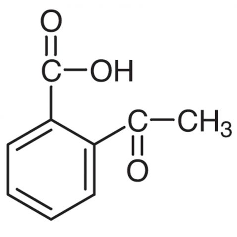 2-Acetylbenzoic acid التركيب الكيميائي