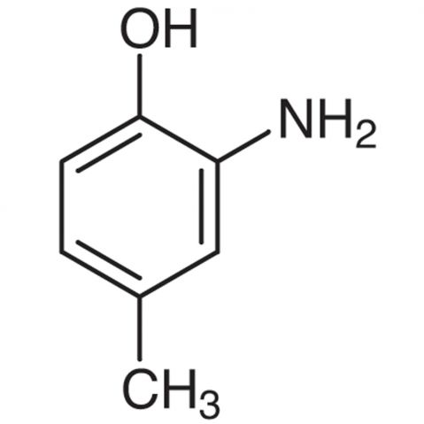 2-Amino-4-methylphenol Chemical Structure