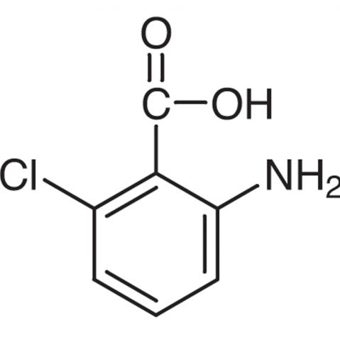 2-Amino-6-chlorobenzoic acid Chemical Structure