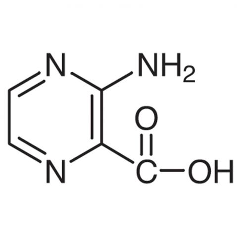 3-Amino-2-pyrazinecarboxylic acid Chemical Structure