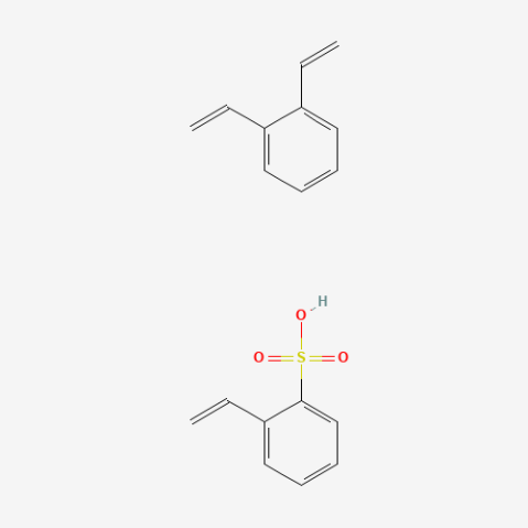 Amberlyst? 15 ion-exchange resin Chemical Structure