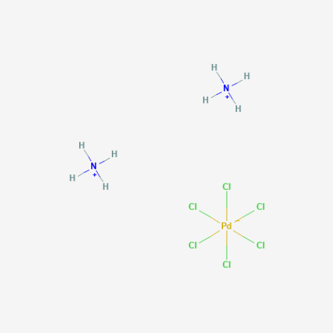 Ammonium hexachloropalladate(IV) Chemical Structure