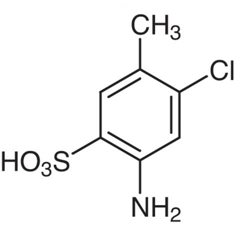 4-Amino-2-chlorotoluene-5-sulfonic Acid Chemical Structure