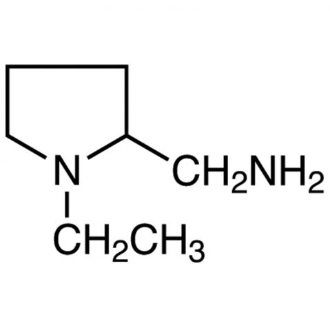 2-(Aminomethyl)-1-ethylpyrrolidine التركيب الكيميائي