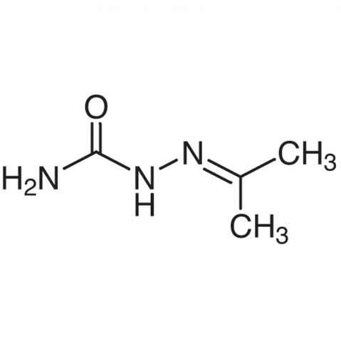 Acetone semicarbazone Chemische Struktur