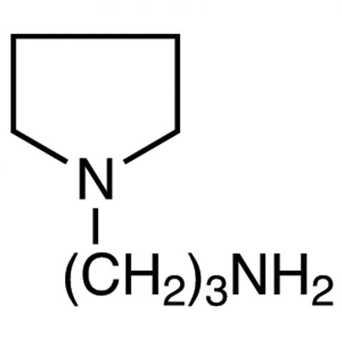 N-(3-Aminopropyl)pyrrolidine Chemische Struktur