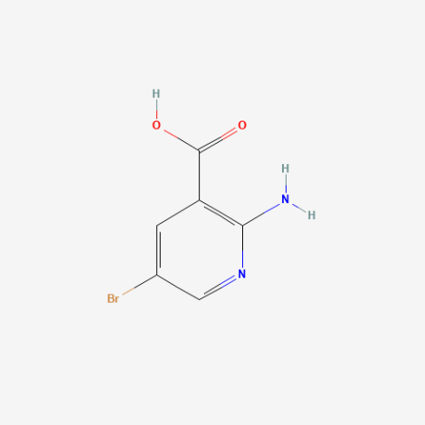 2-Amino-5-bromonicotinic acid Chemical Structure