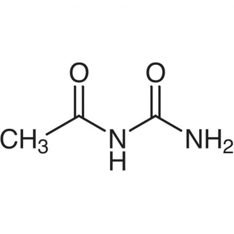 Acetylurea Chemical Structure