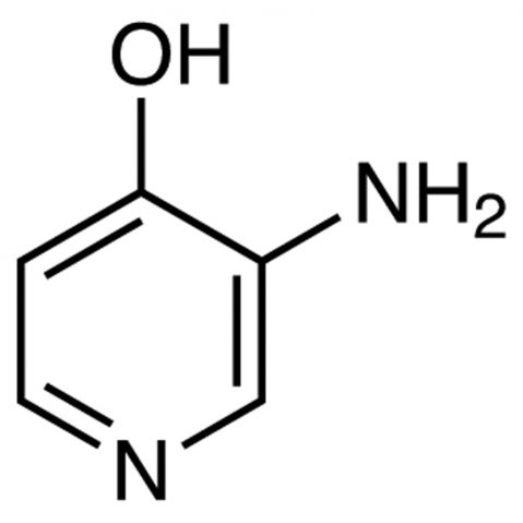 3-Amino-4-hydroxypyridine التركيب الكيميائي