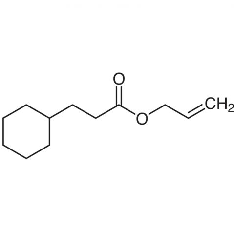 Allyl Cyclohexanepropionate 化学構造