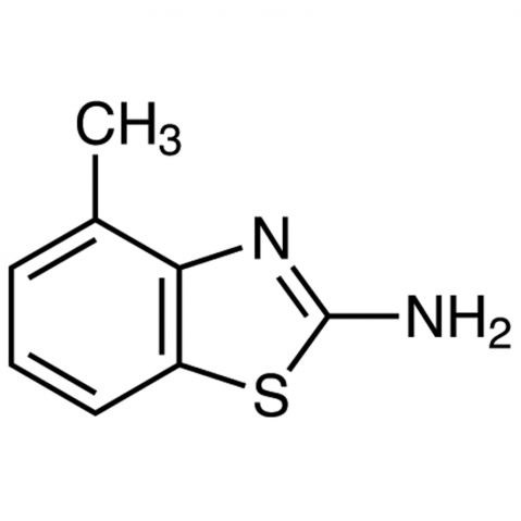 2-Amino-4-methylbenzothiazole Chemical Structure