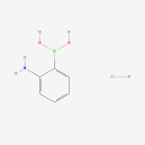 2-Aminophenylboronic acid hydrochloride Chemical Structure