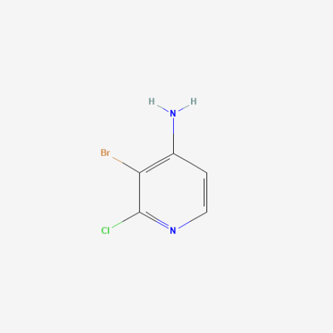 4-Amino-3-bromo-2-chloropyridine Chemical Structure