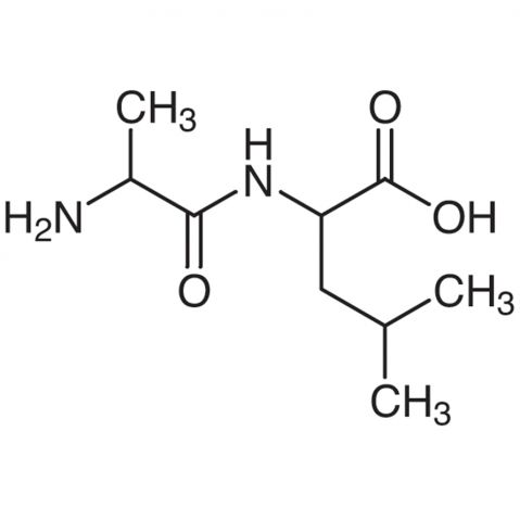 DL-Alanyl-DL-leucine Chemische Struktur