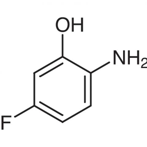 2-Amino-5-fluorophenol التركيب الكيميائي