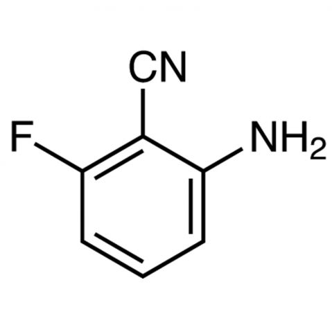 2-Amino-6-fluorobenzonitrile التركيب الكيميائي