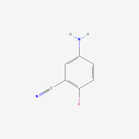 5-Amino-2-fluorobenzonitrile Chemical Structure