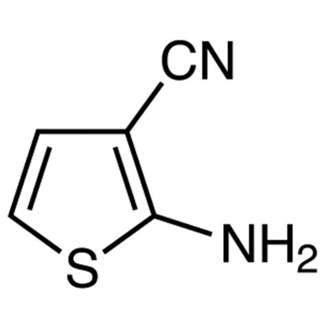 2-Aminothiophene-3-carbonitrile Chemical Structure