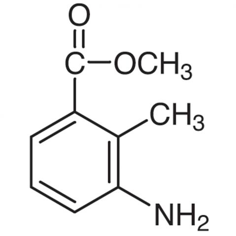 3-Amino-2-methylbenzoic Acid Methyl Ester Chemical Structure