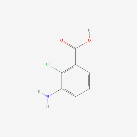 3-Amino-2-chlorobenzoic acid Chemical Structure