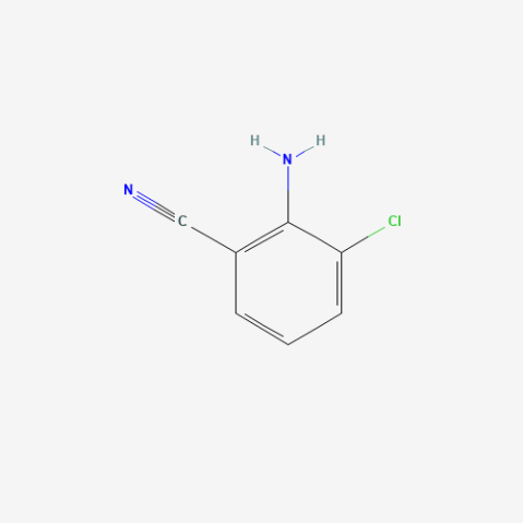 2-Amino-3-chlorobenzonitrile Chemical Structure