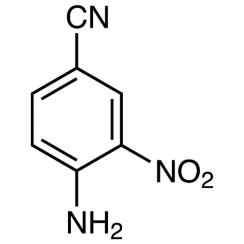 4-Amino-3-nitrobenzonitrile Chemische Struktur