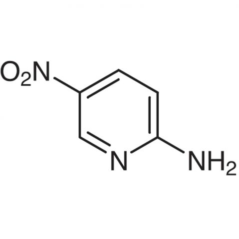 2-Amino-5-nitropyridine التركيب الكيميائي