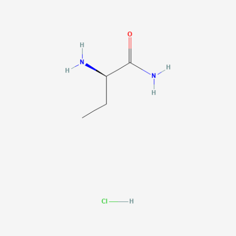 (R)-(–)-2-Aminobutanamide hydrochloride Chemical Structure