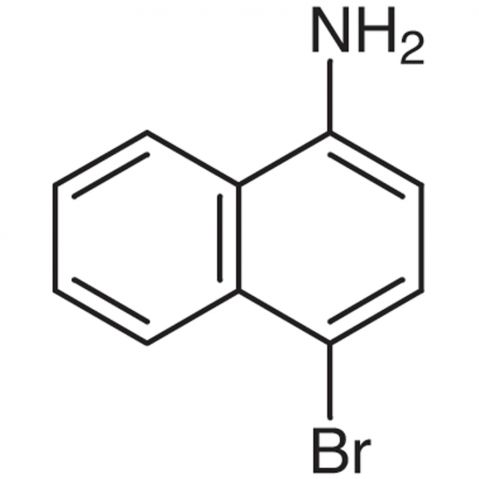 1-Amino-4-bromonaphthalene Chemical Structure