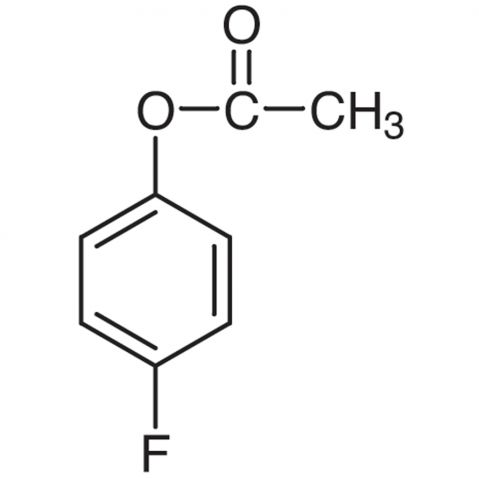 Acetic Acid 4-Fluorophenyl acetate التركيب الكيميائي