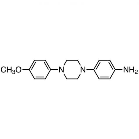 1-(4-Aminophenyl)-4-(4-methoxyphenyl)piperazine Chemical Structure