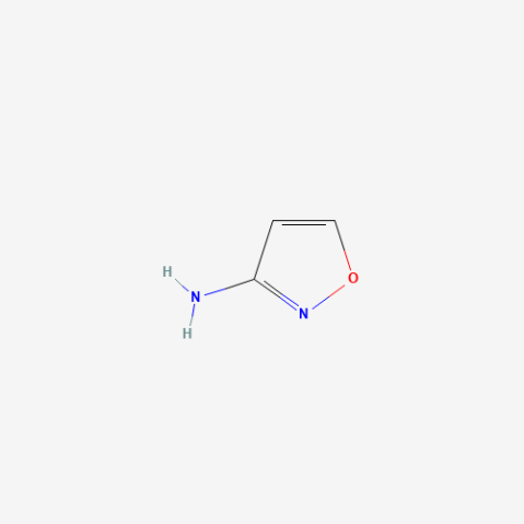 3-Aminoisoxazole 化学構造