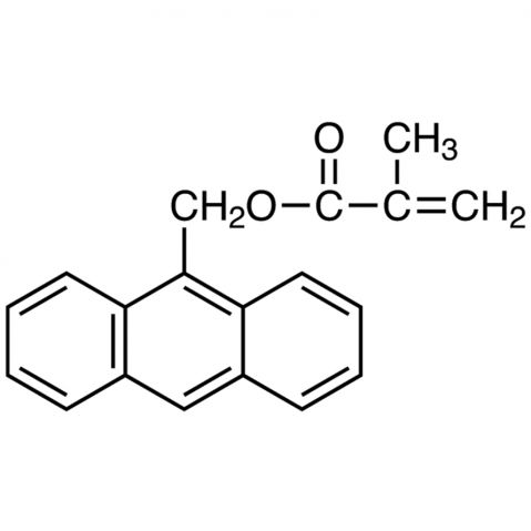 9-Anthracenylmethyl methacrylate 化学構造