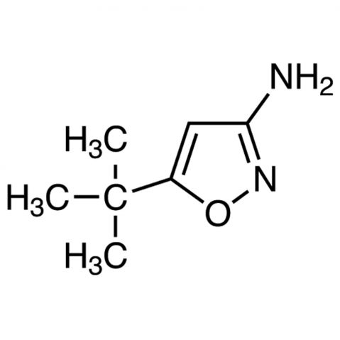 3-Amino-5-tert-butylisoxazole التركيب الكيميائي