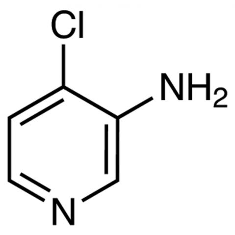 3-Amino-4-chloropyridine Chemical Structure