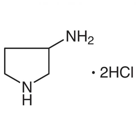 3-Aminopyrrolidine dihydrochloride التركيب الكيميائي