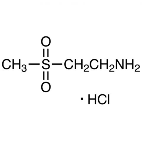 2-Aminoethyl Methyl Sulfone Hydrochloride Chemical Structure