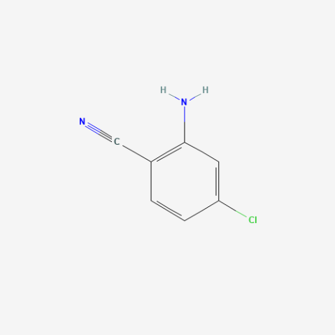 2-Amino-4-chlorobenzonitrile 化学構造