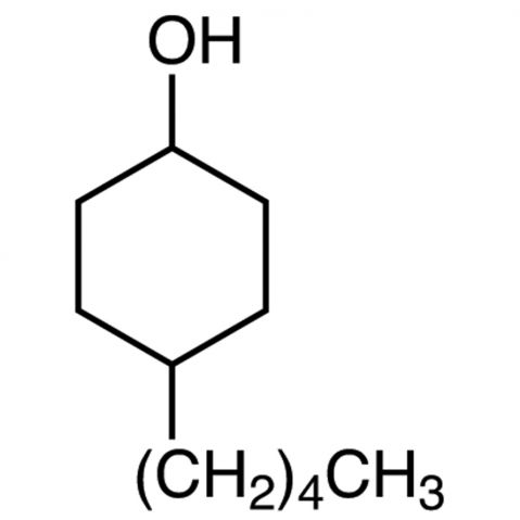 4-Amylcyclohexanol (cis- and trans- mixture) Chemical Structure