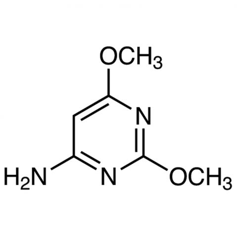 4-Amino-2,6-dimethoxypyrimidine Chemical Structure