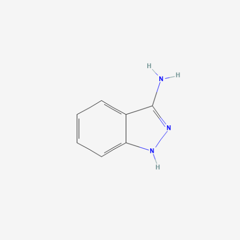 3-Amino-1H-indazole Chemische Struktur