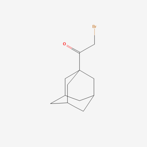 1-Adamantyl bromomethyl ketone Chemische Struktur