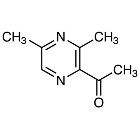 2-Acetyl-3,5(6)-dimethylpyrazine Chemical Structure