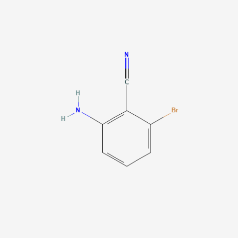 2-Amino-6-bromobenzonitrile Chemical Structure