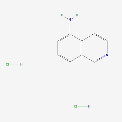 5-AMINOISOQUINOLINE DIHYDROCHLORIDE التركيب الكيميائي